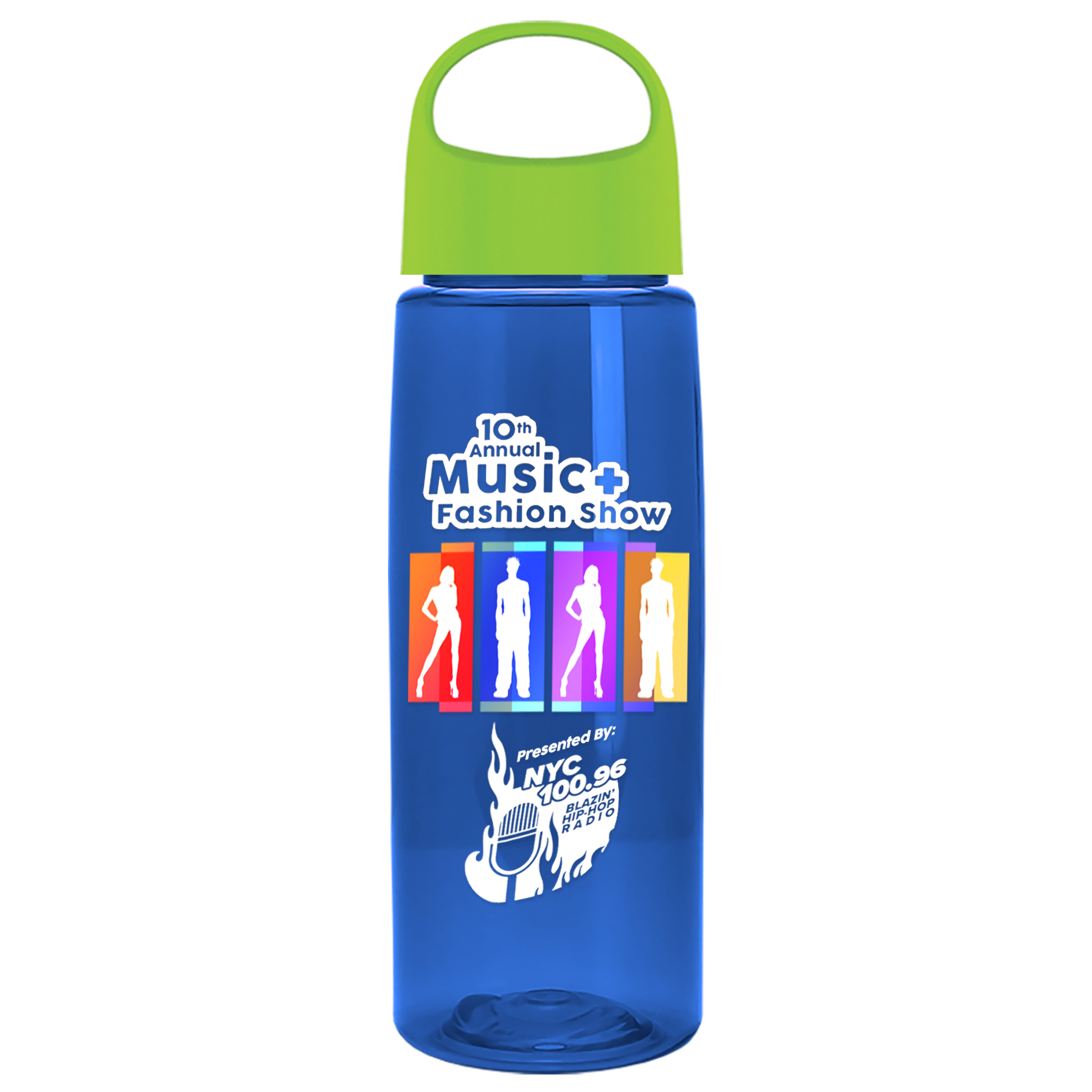 Flair Tritan® Bottle with Oval Crest Lid - 26 oz.
